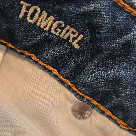 American Eagle Outfitters Tom GIrl Denim Jeans - Picture 8 of 8